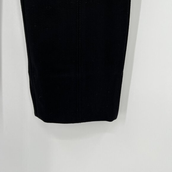 Quince Black Ponte Pants - Pintuck Ankle - M - Medium - NWT - Picture 5 of 7